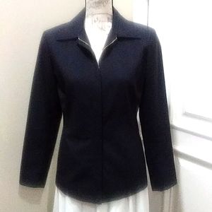Vintage Navy Blue Suit Jacket